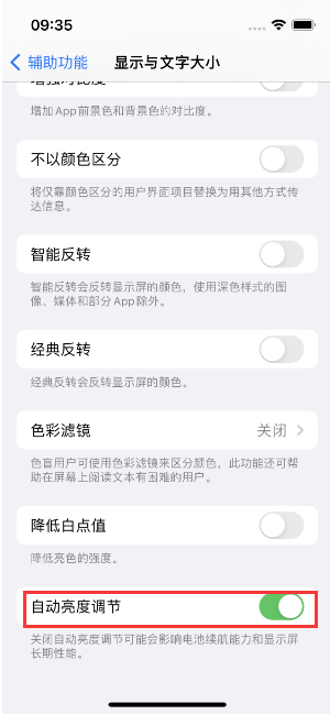 綦江苹果15维修店分享iPhone 15 Pro系列屏幕亮度 