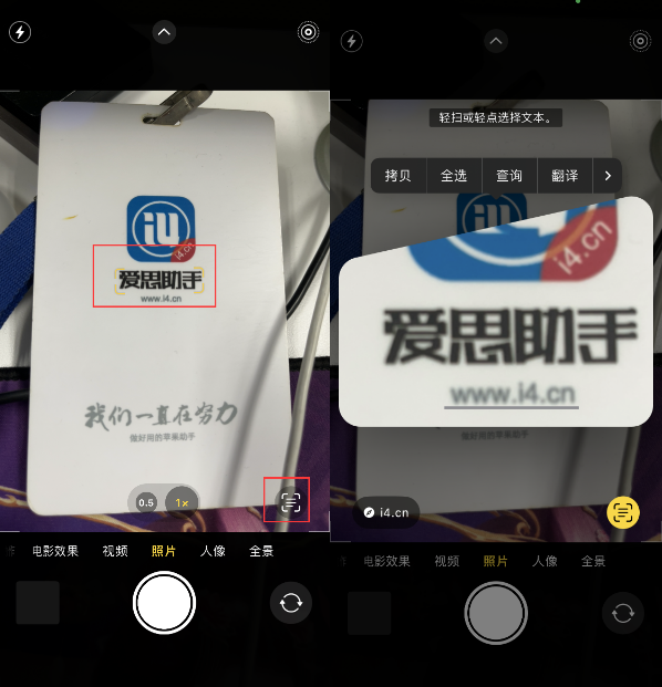 綦江苹果手机维修分享升级iOS 16后如何通过相机翻译文本 