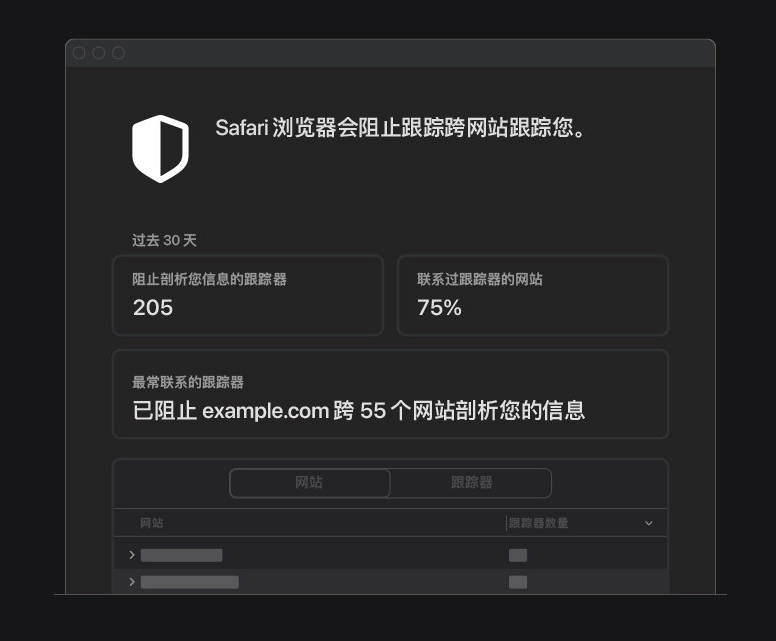 綦江苹果手机维修分享如何在 Safari 浏览器中查看和打开隐私报告 