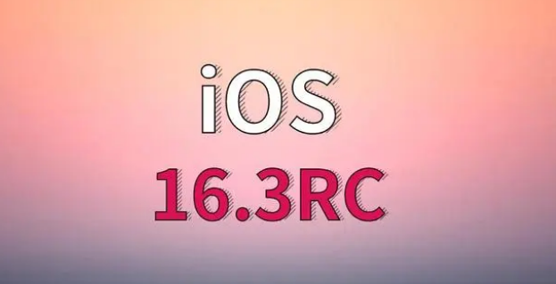 綦江苹果手机维修分享iOS 16.3 RC版升级_iOS 16.3 RC版一键刷机教程 
